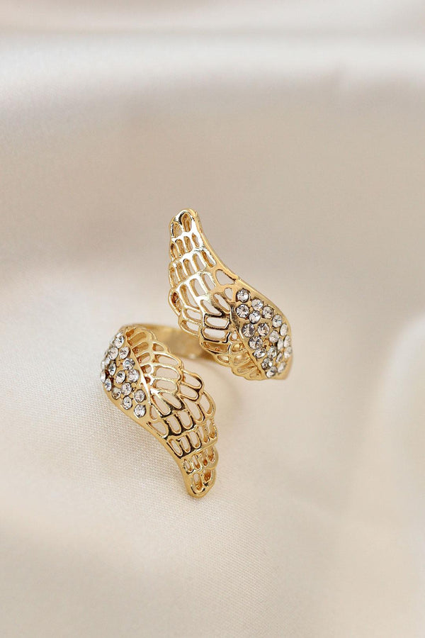QİVA™ Golden Wings Yüzük