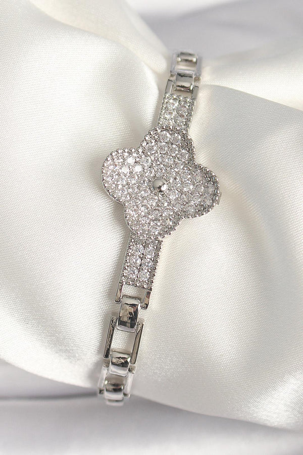Qiva™ Yonca Silver Bileklik