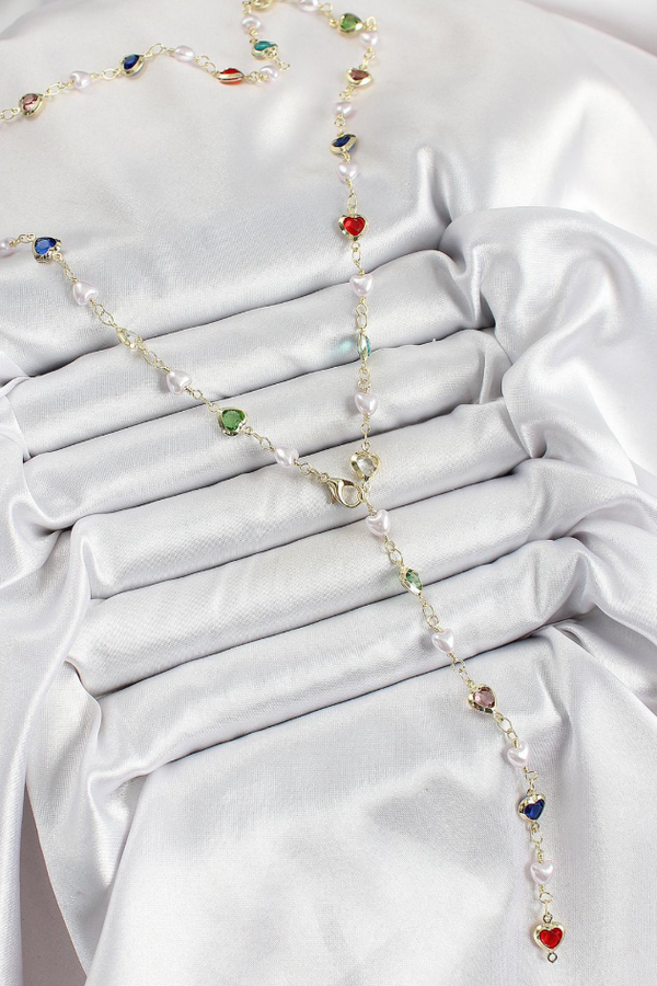 Qiva™ Pearl Heart Kolye